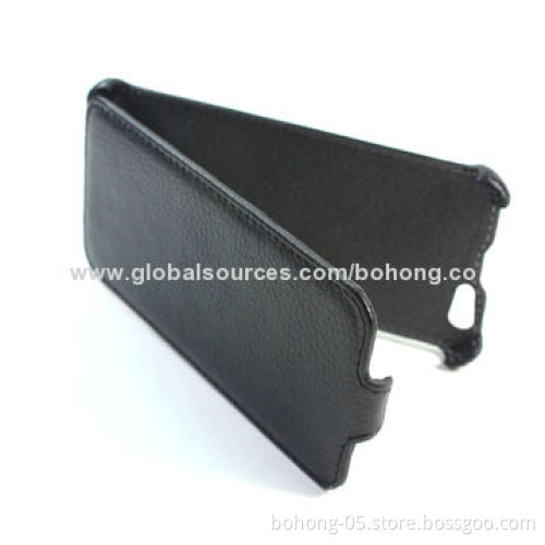 PU Leather Case for iPhone 6, Lining Inside, Magic Stone Close